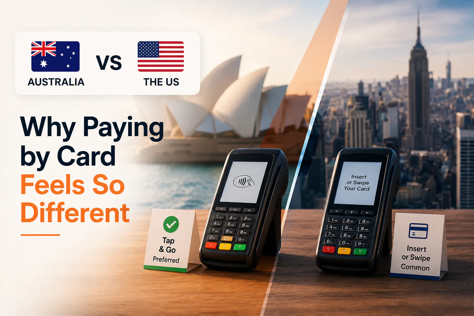 Australia vs the US: why paying by card feels so different