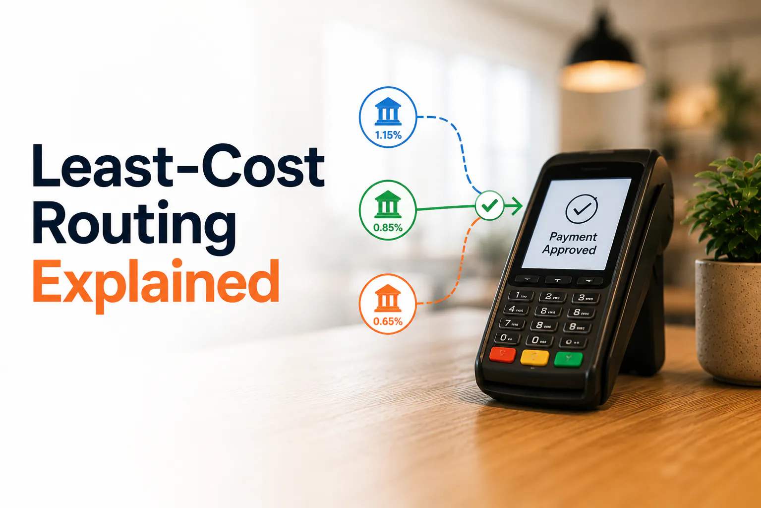 Least-cost routing explained: the setting that could cut your debit fees ~20%