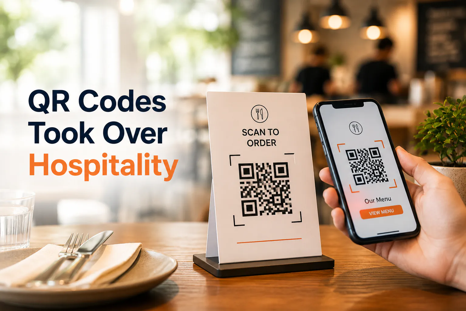 QR codes took over hospitality — now what? Making contactless ordering actually work