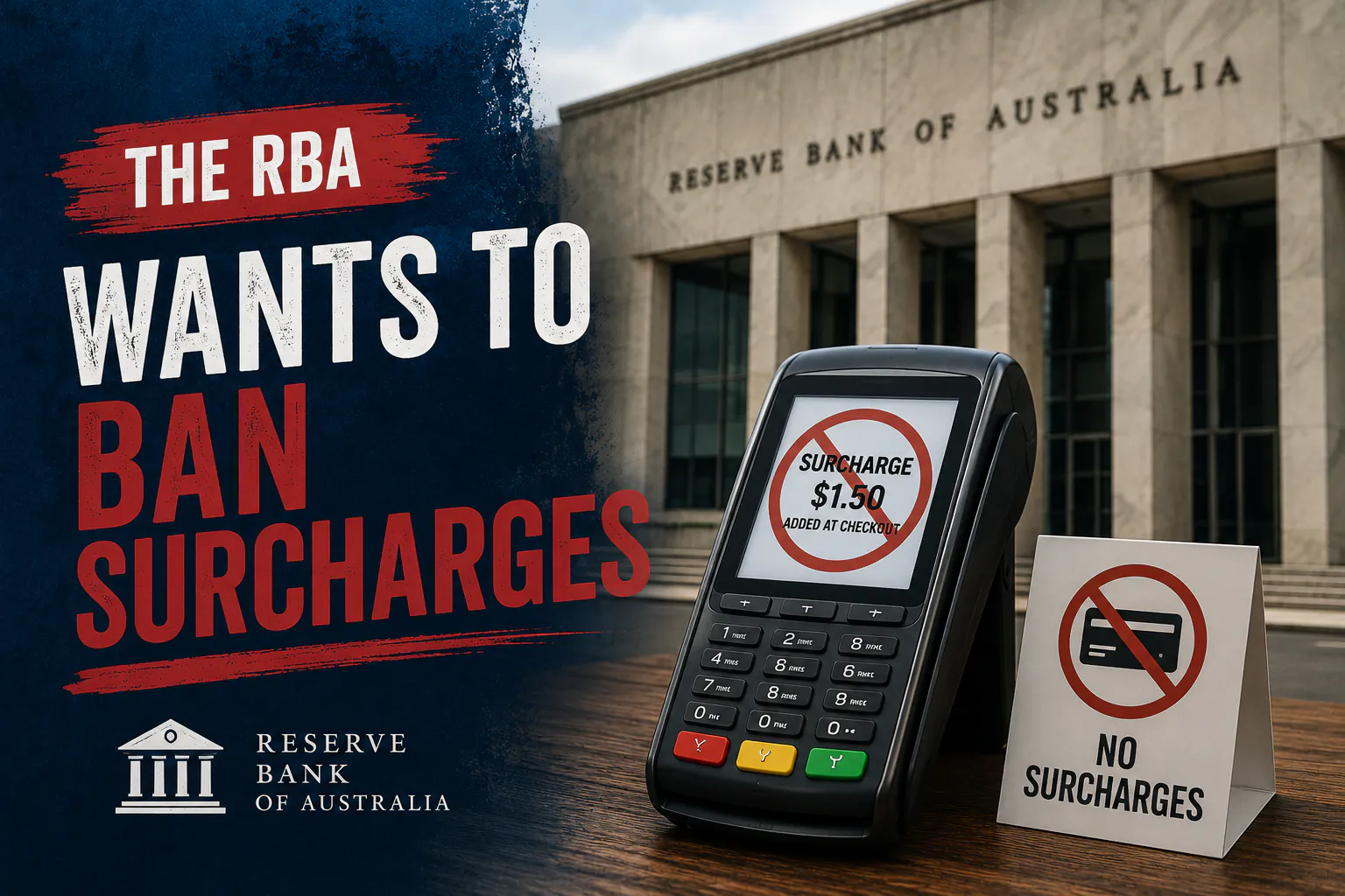 The RBA wants to ban surcharges — here's what's actually on the table