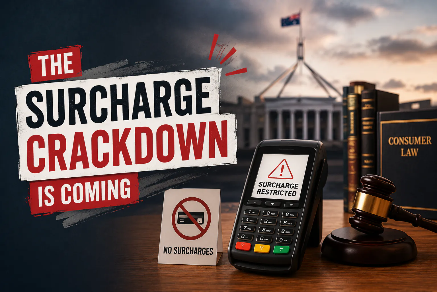 The surcharge crackdown is coming: what the government just signalled